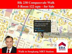 Blk 238 Compassvale Walk (Sengkang), HDB 5 Rooms #149340932